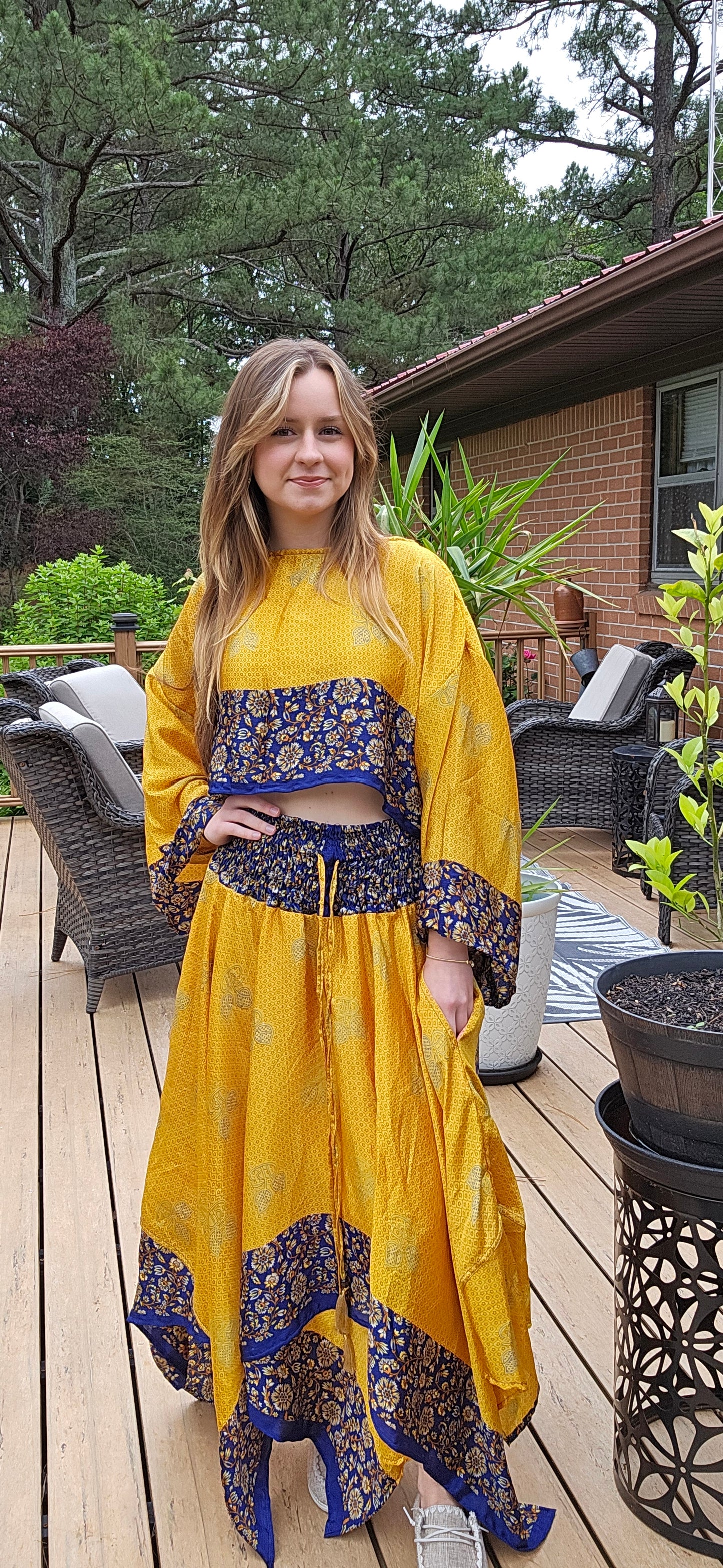"8 Whispers" Skirt Set - One Size S to 2X/3X