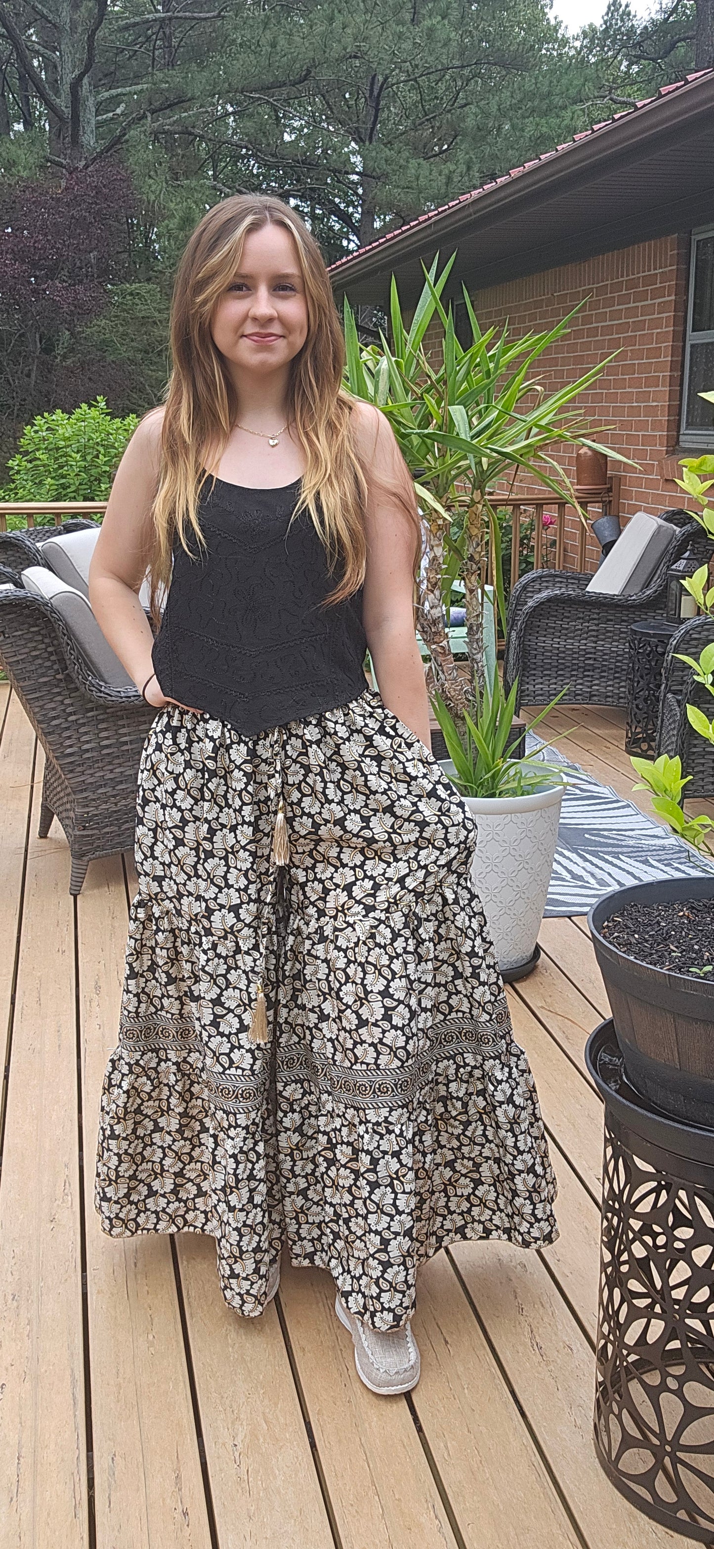 "Be You" Palazzo Pants - One Size S to XL