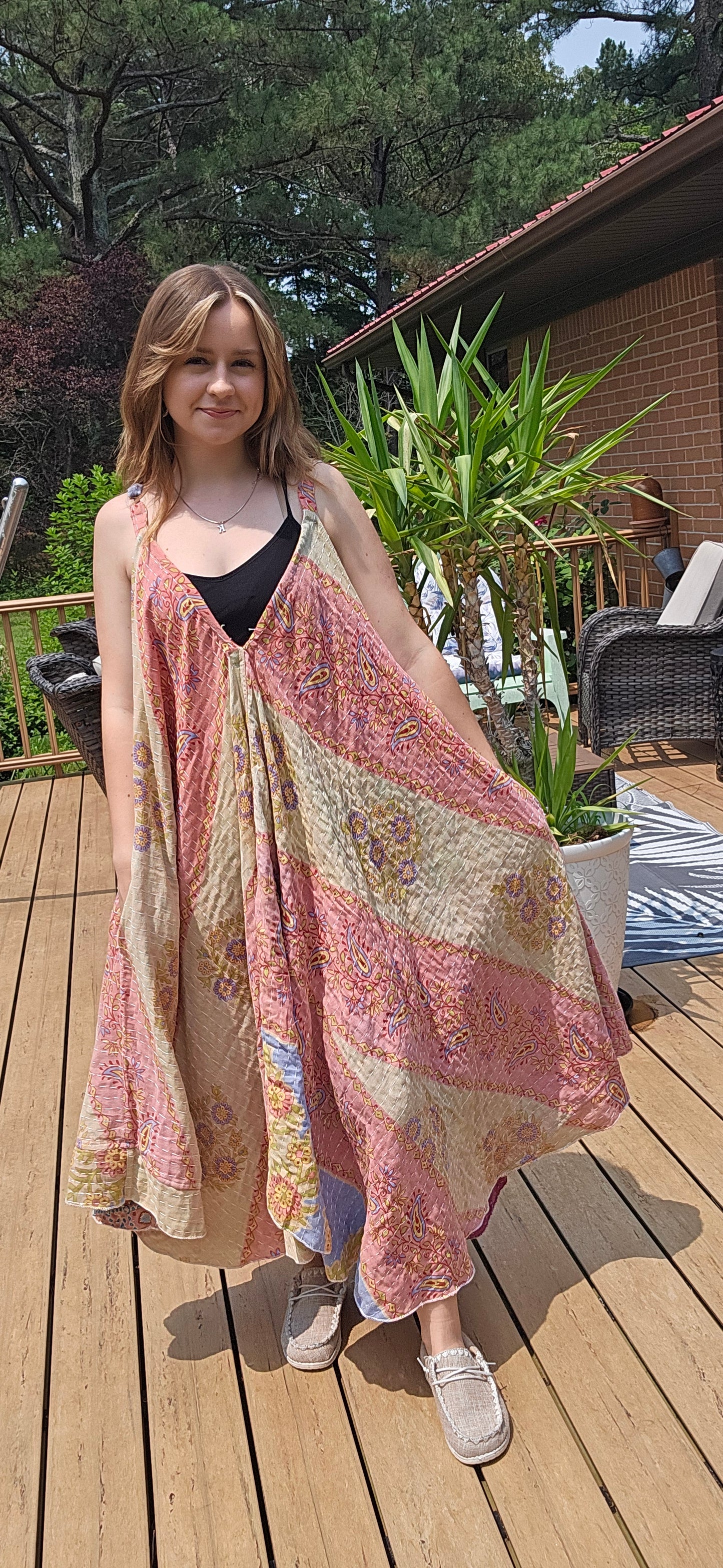 "Flying Bird" Dress - One size S to 3X