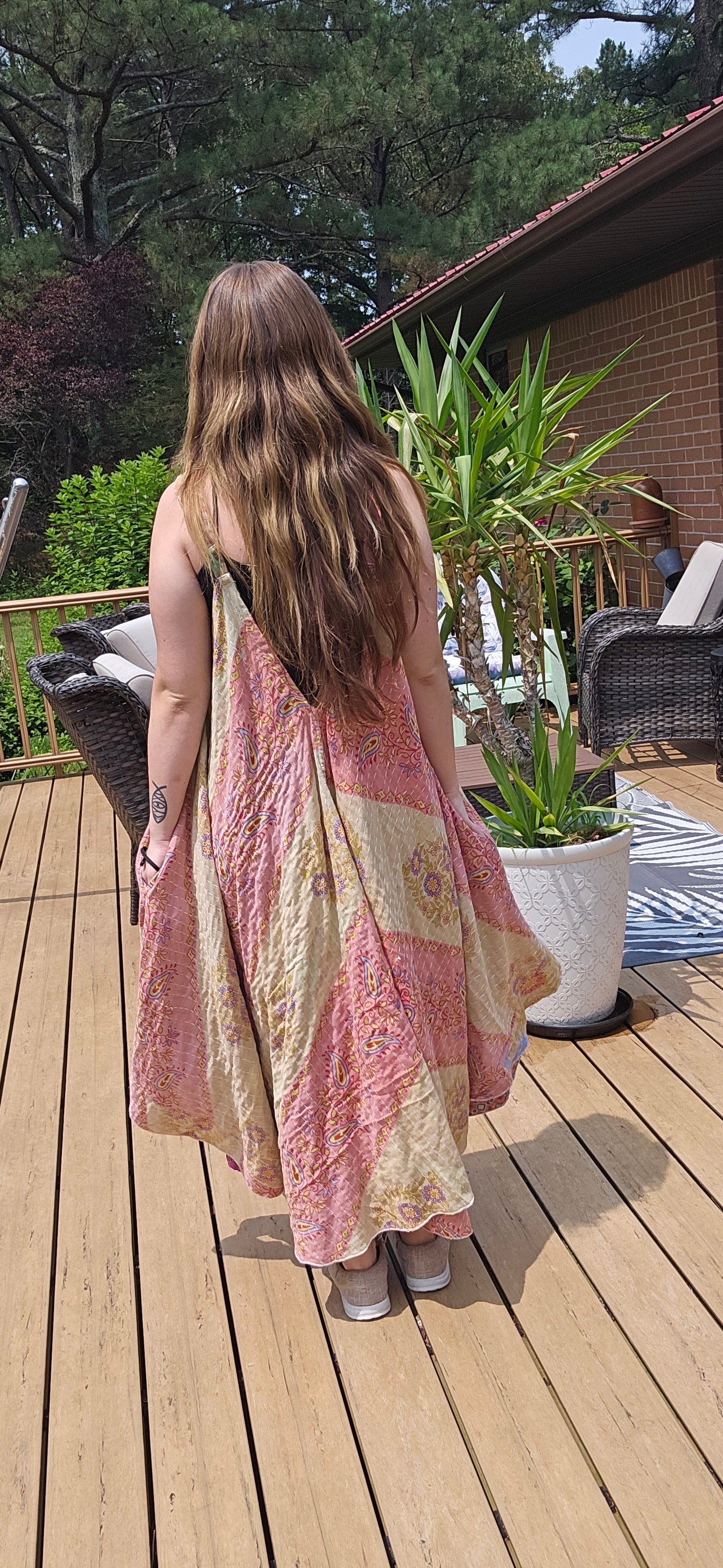 "Flying Bird" Dress - One size S to 3X