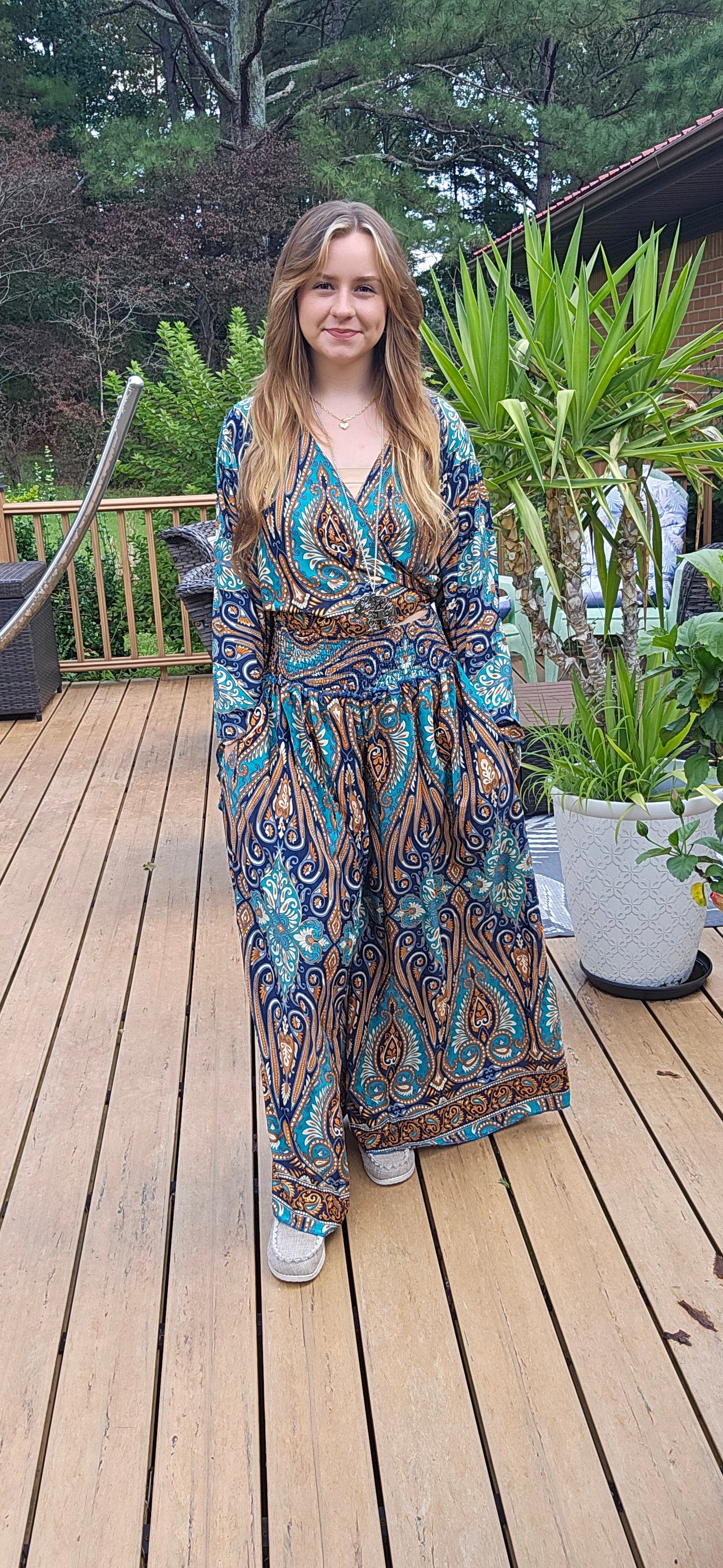 "Chic" Palazzo Set - One Size S to XL