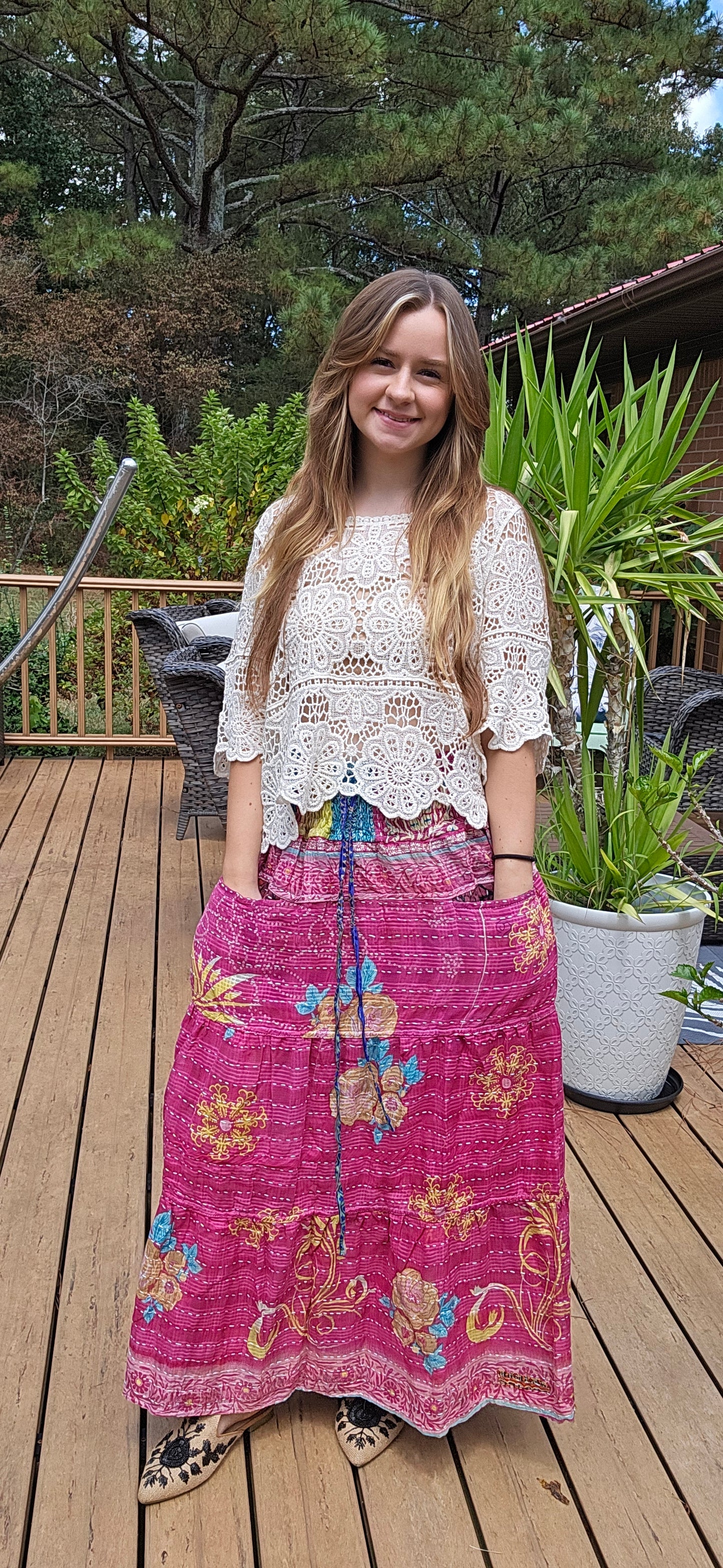 "Sunrise Skirt" - One Size S to 2X