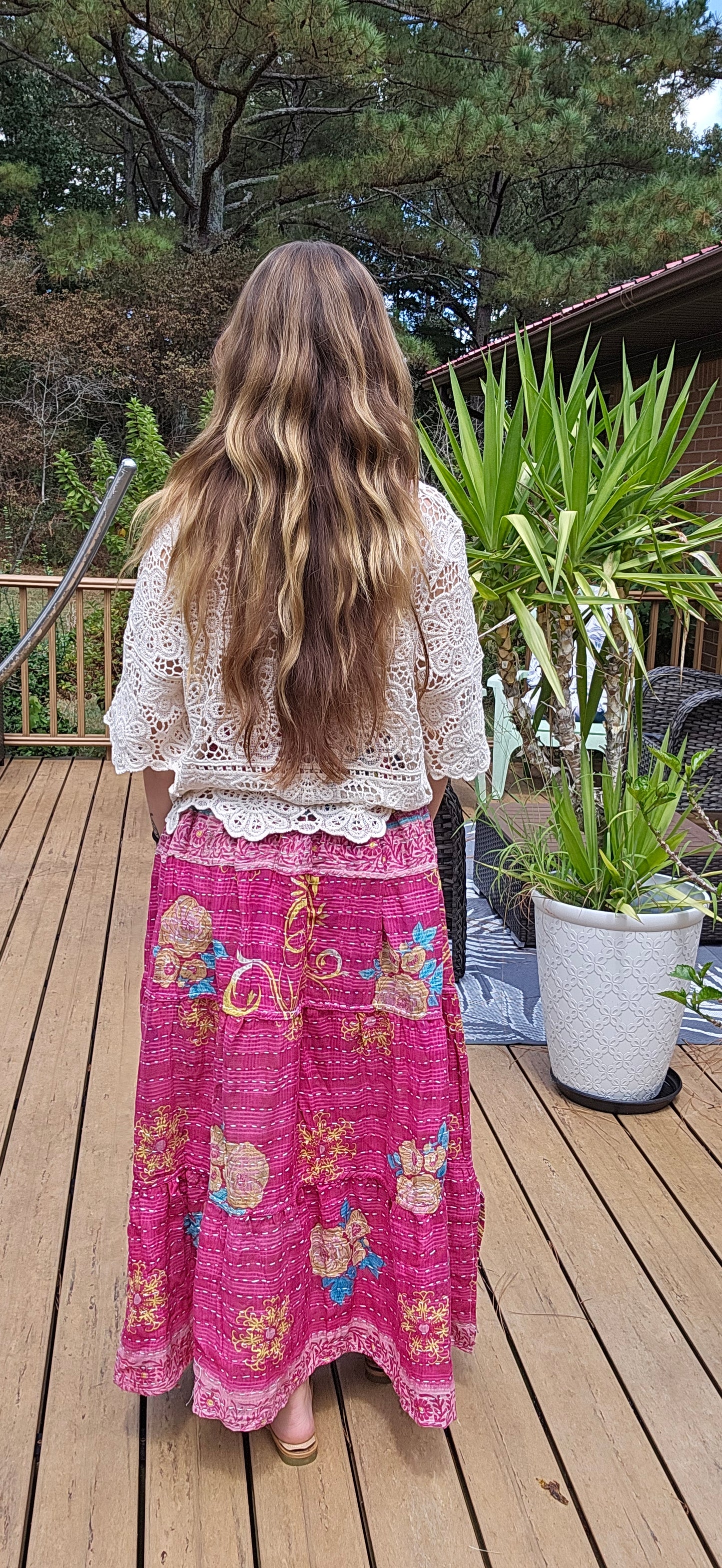 "Sunrise Skirt" - One Size S to 2X