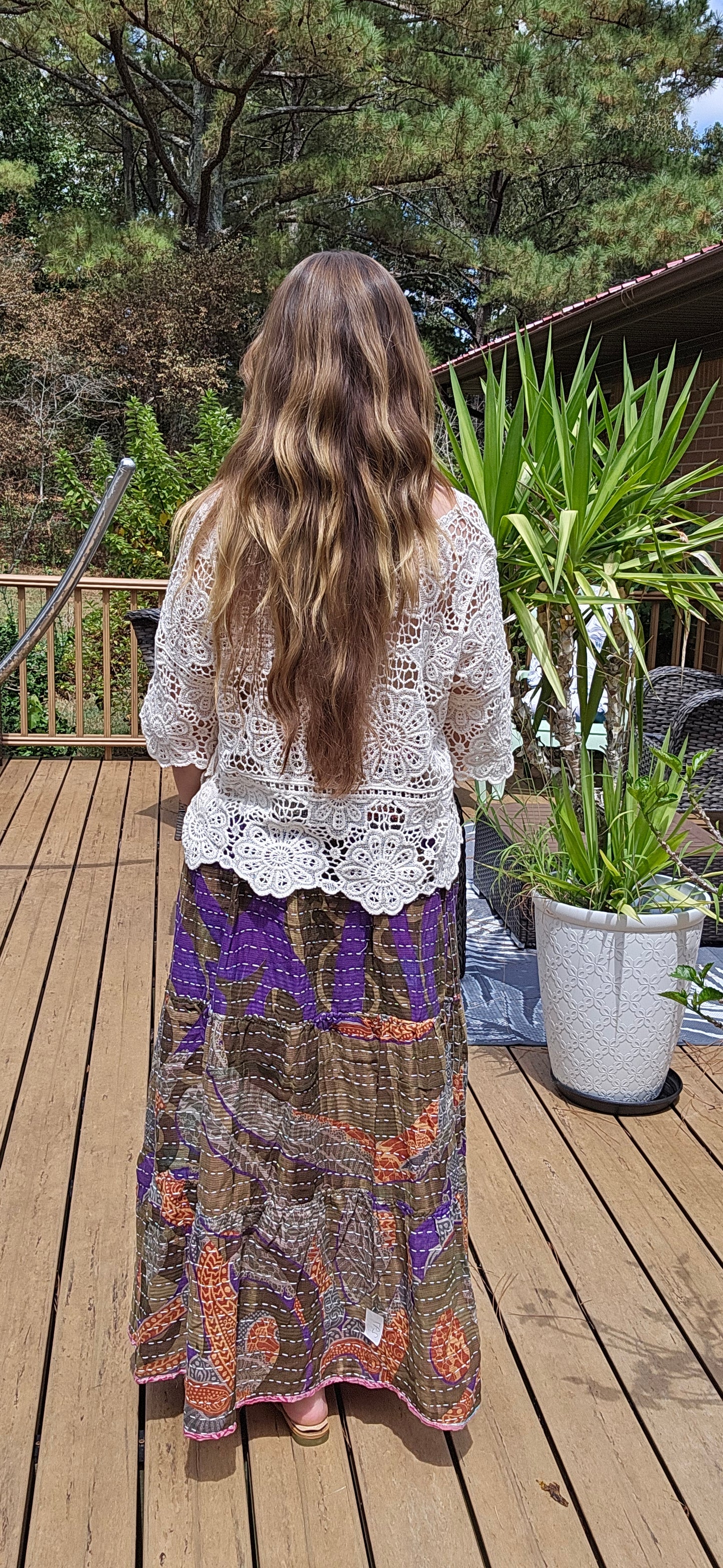 "Sunrise Skirt" - One Size S to 2X