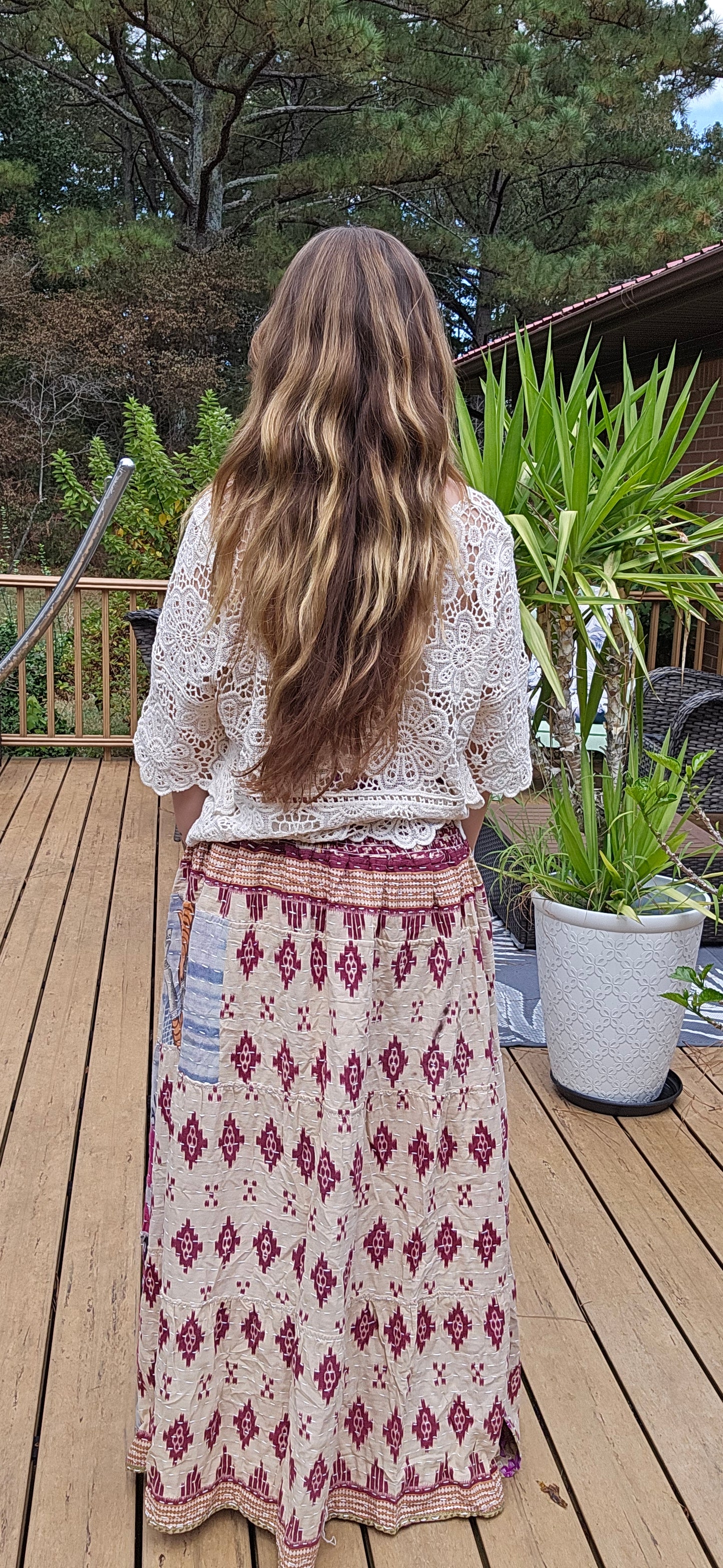 "Sunrise Skirt" One Size S to 2X