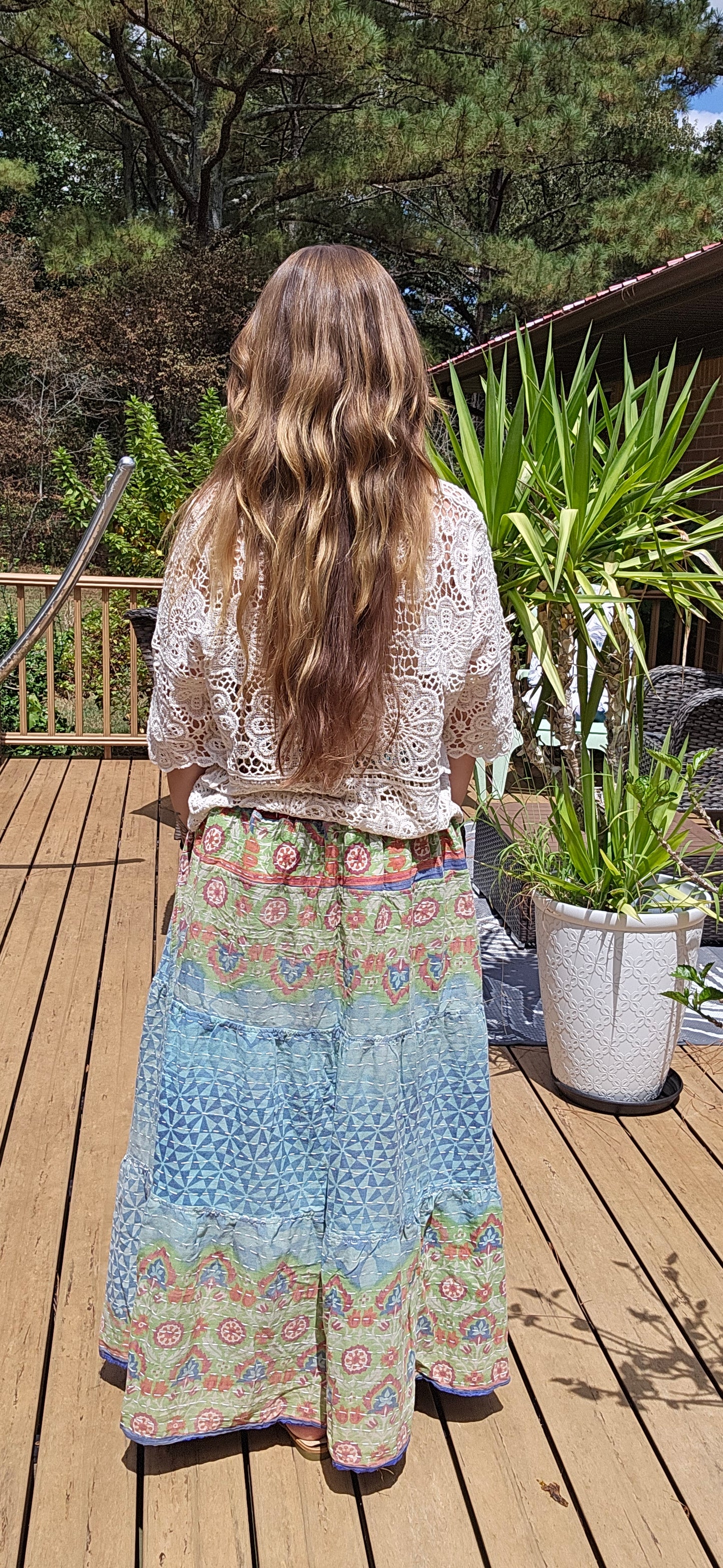 "Sunrise Skirt" - One Size S to 2X