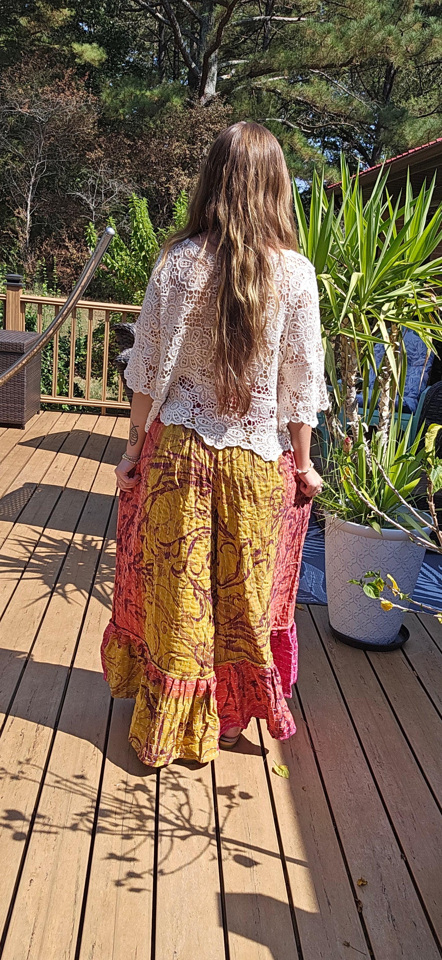 "Good Vibe" Light Kanta Pants - One Size S to 2X