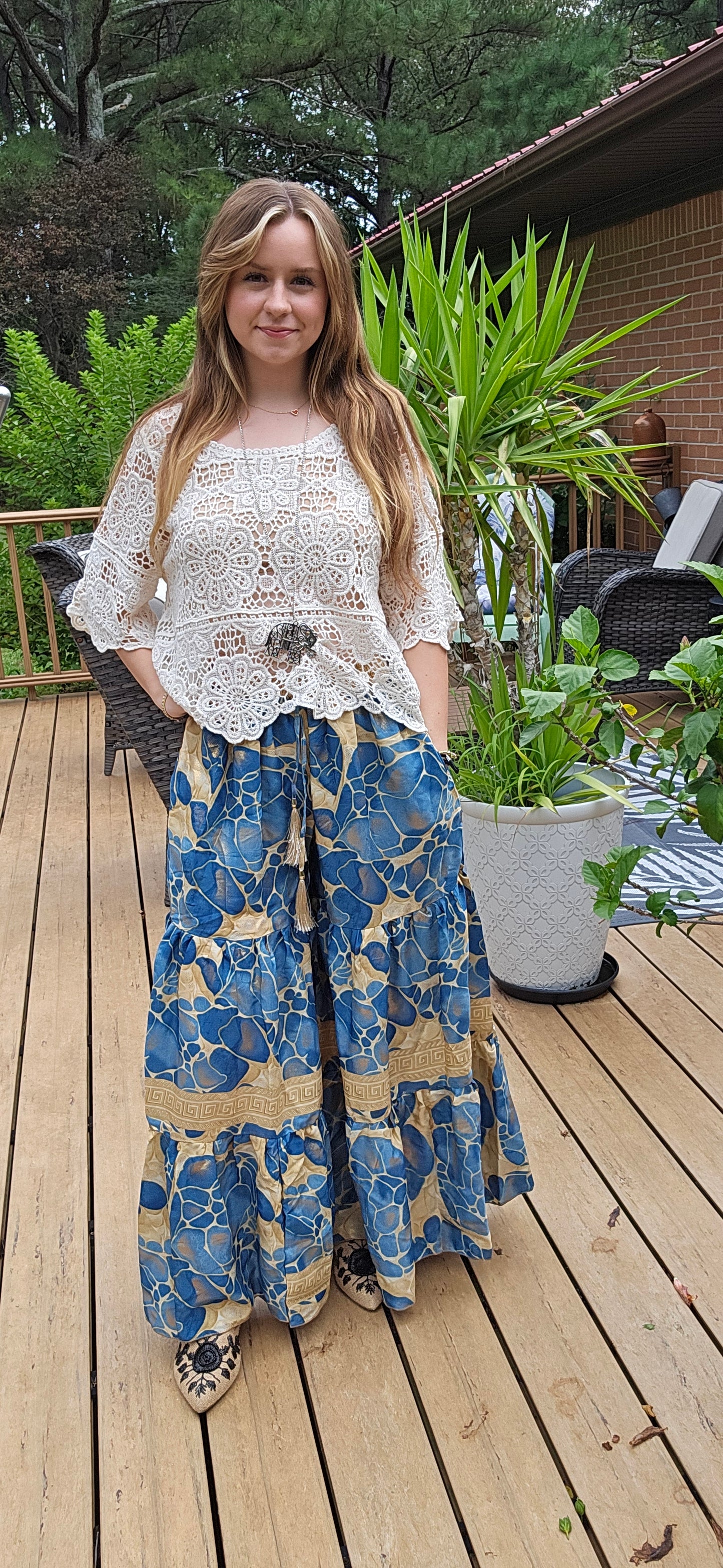 "Be You" Palazzo Pants - One Size S to XL
