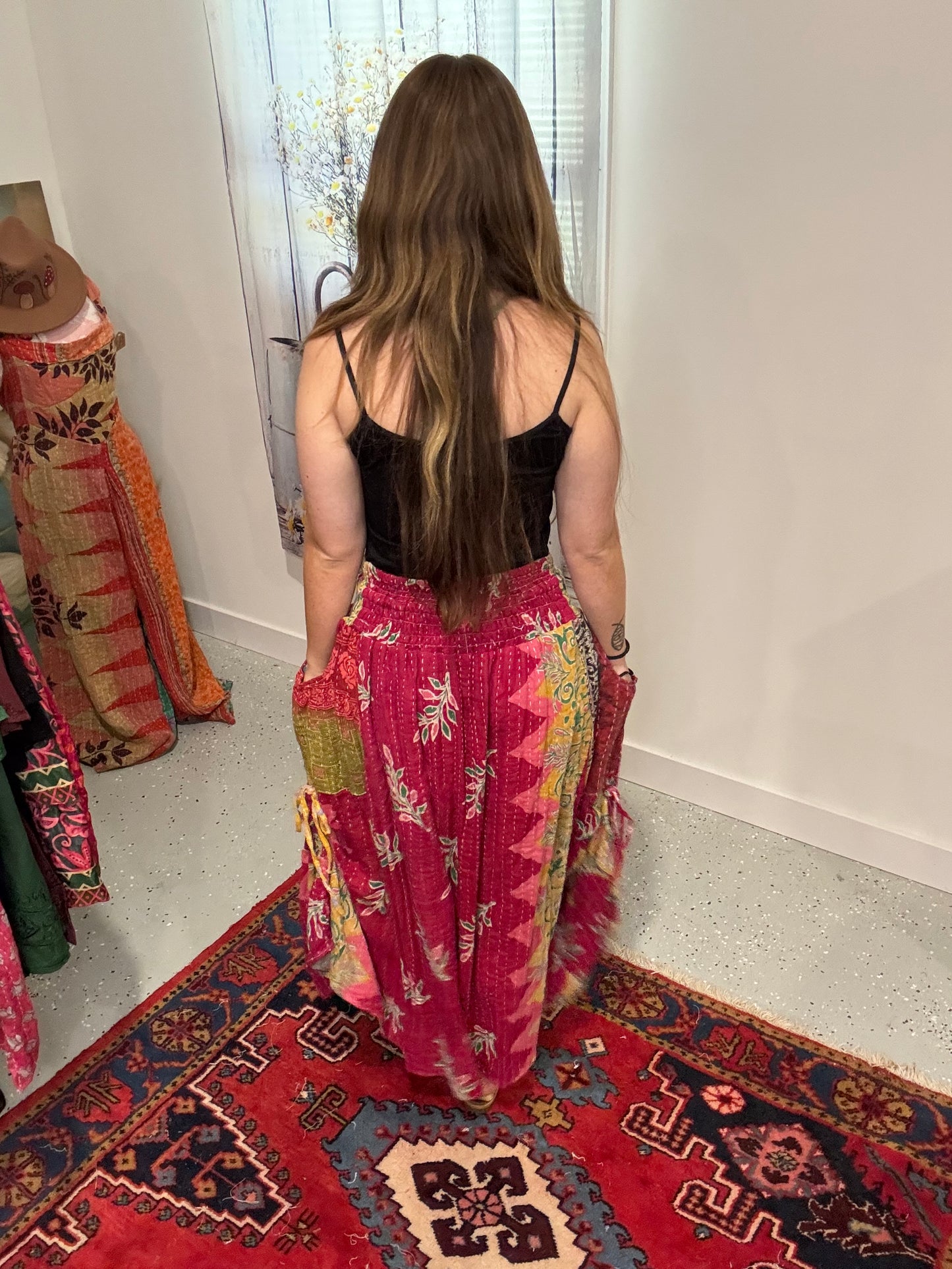 "Peasant Skirt" - One size fits S to 2X/3X