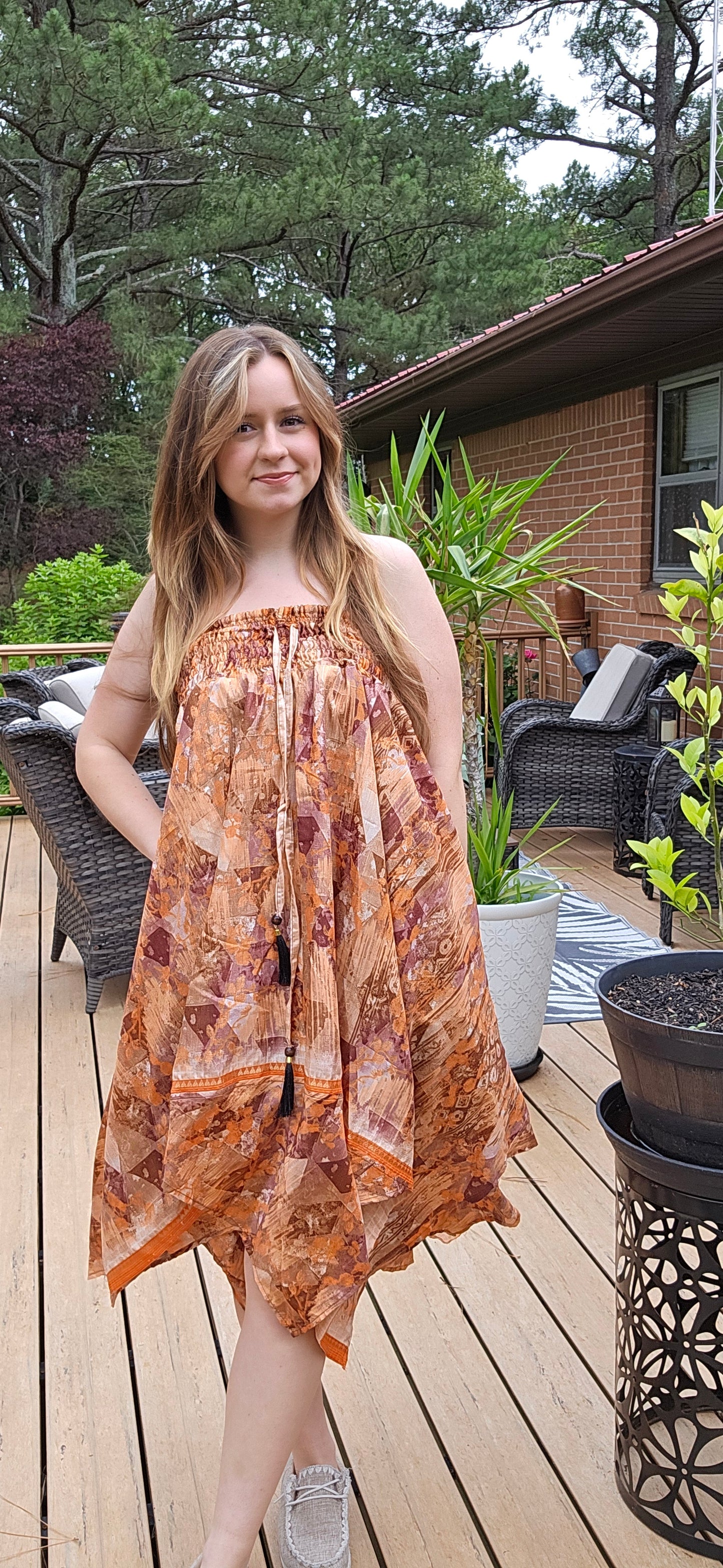 "8 Whispers " SKirt Set - Obd Size S to 2X/3X