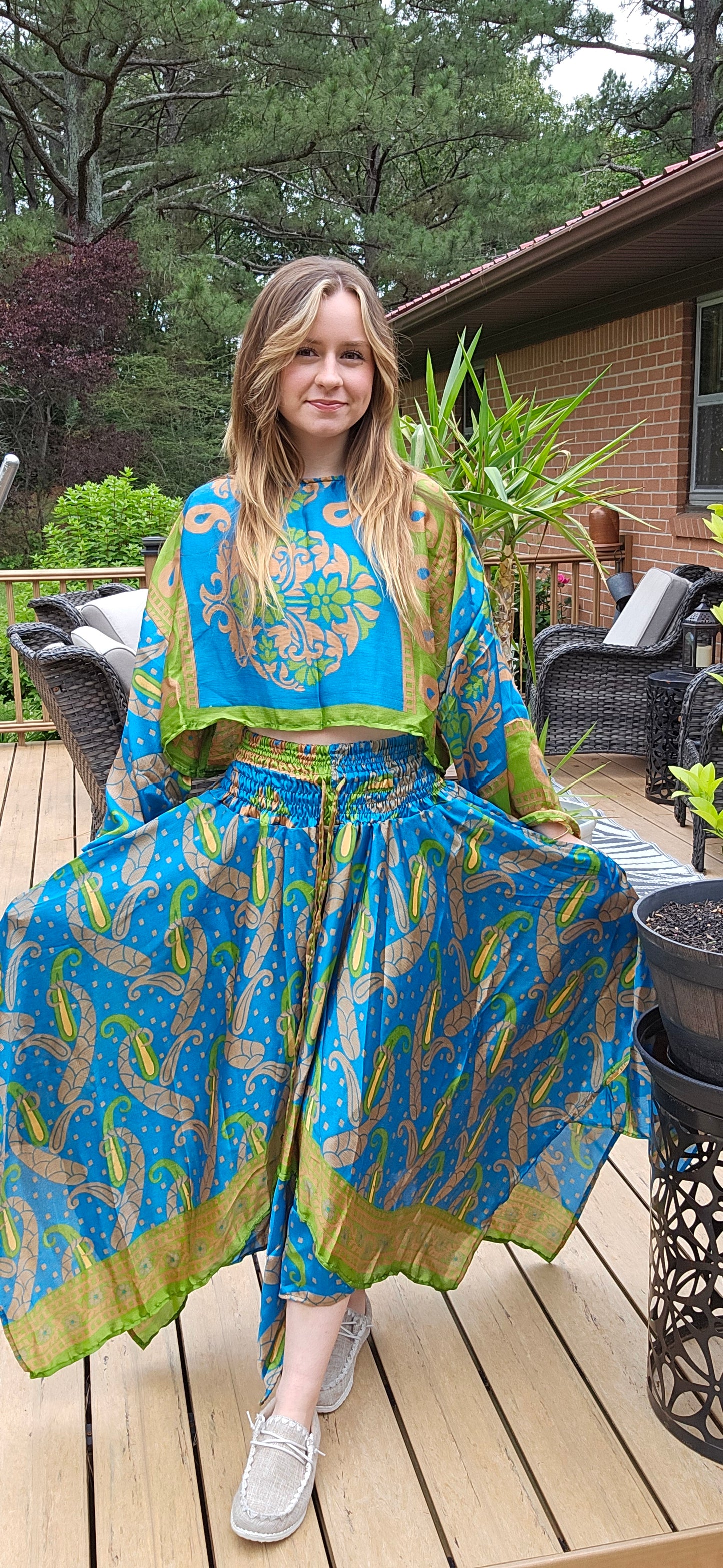 "8 Whispers" Skirt Set - One Size S to 2X/3X