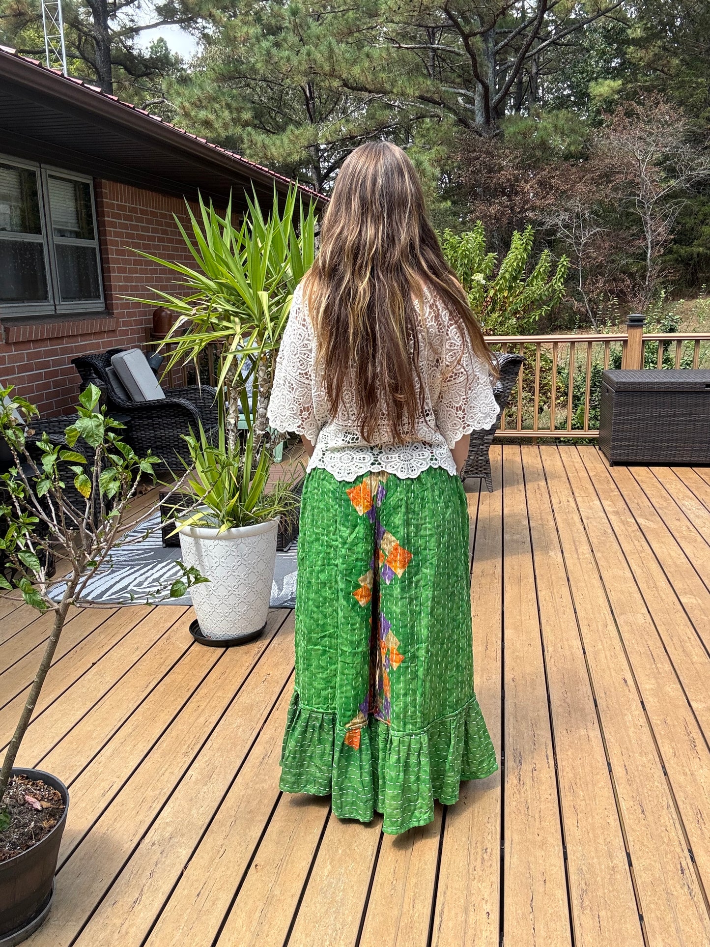 "Good Vibe" Light Kanta Pants - One Size S to 2X
