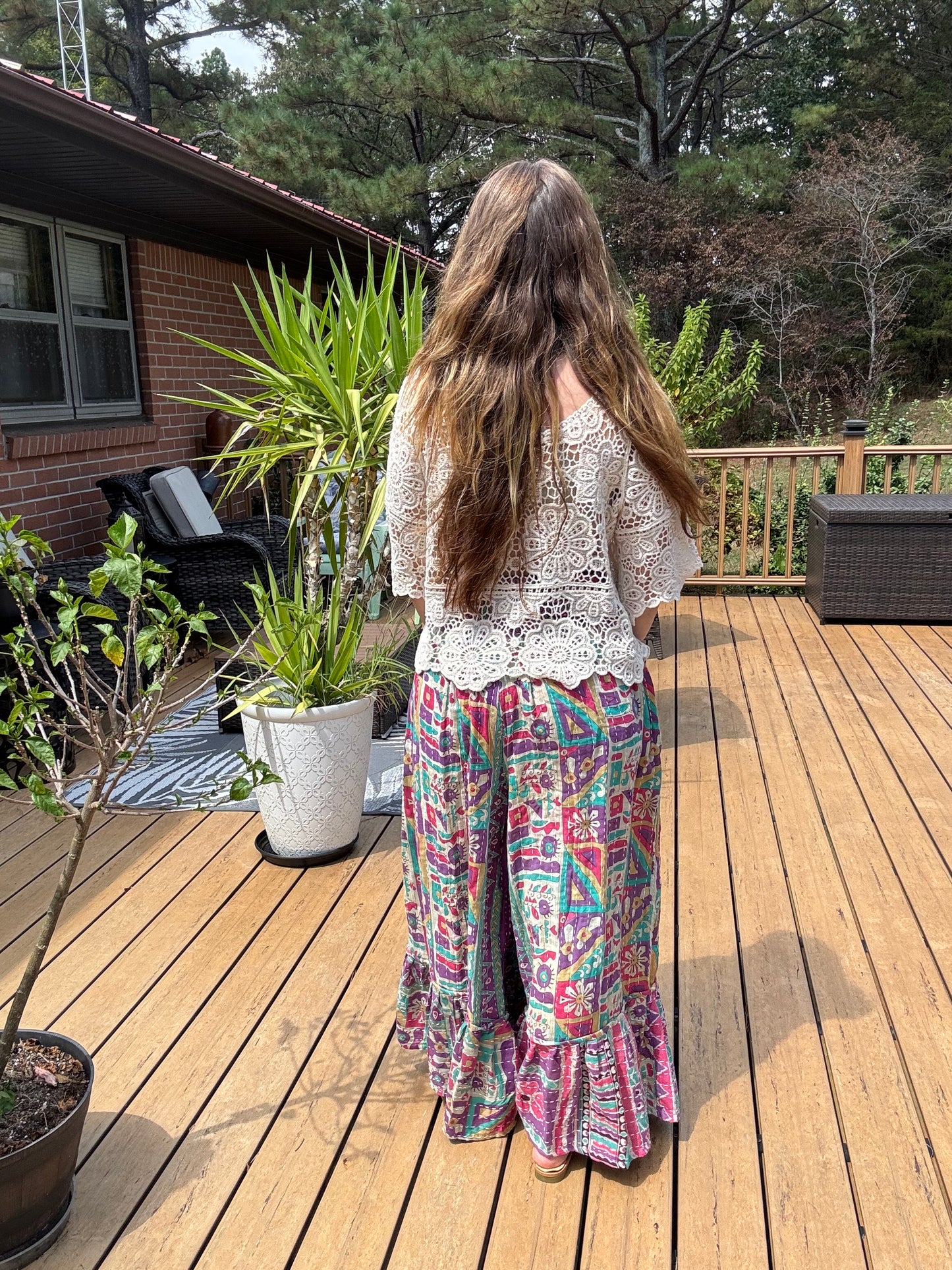 "Good Vibe" Light Kanta Pants - One Size S to 2X