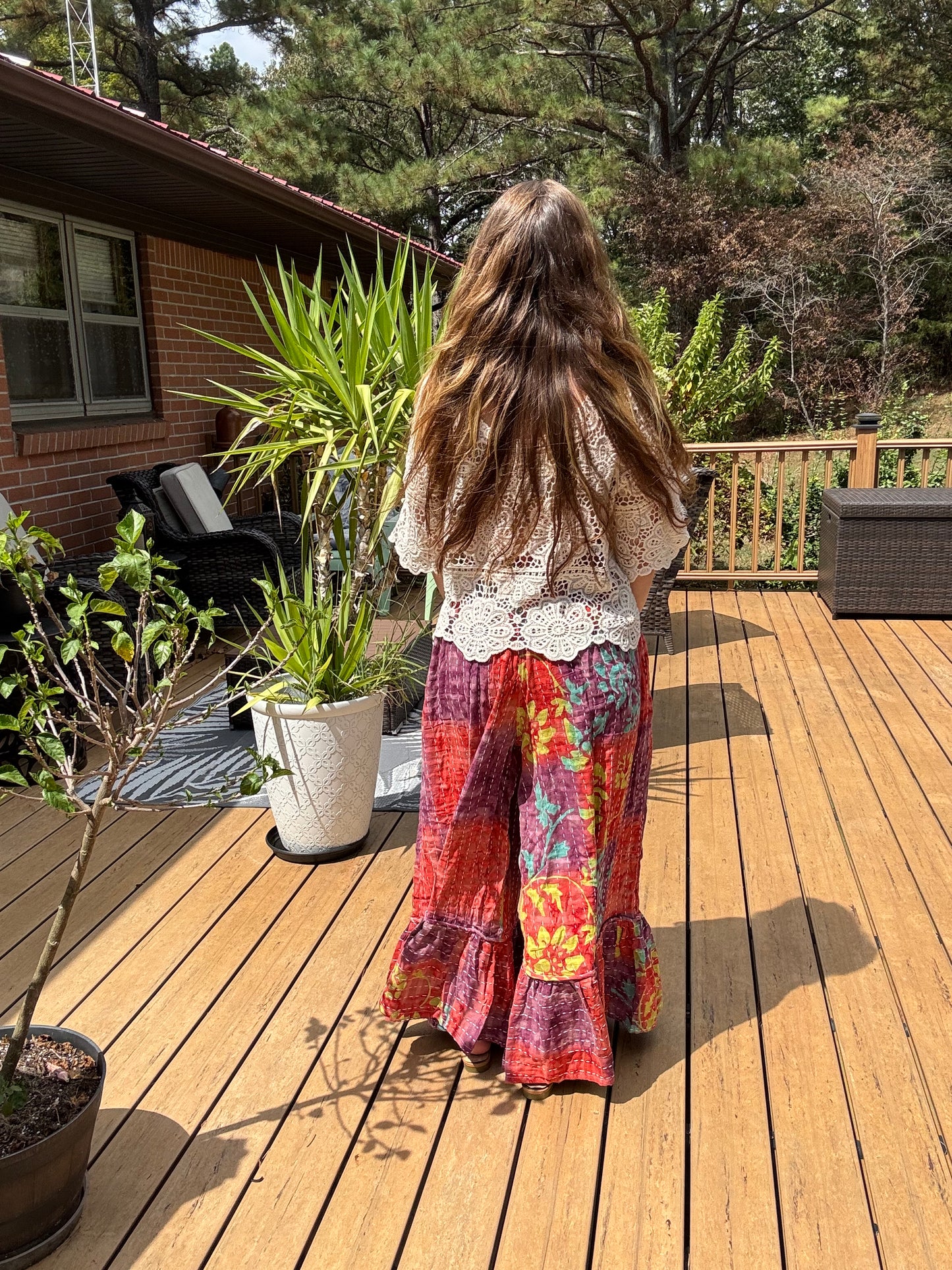 "Good Vibe" Light Kanta Pants - One Size S to 2X