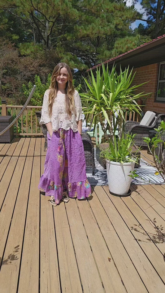 "Good Vibe" Light Kanta Pants - One Size S to 2X