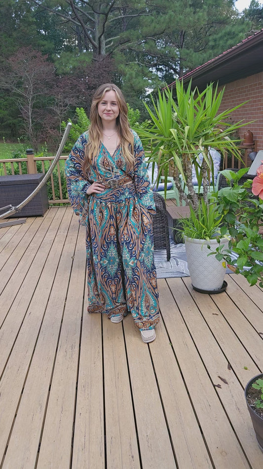 "Chic"  Palazzo Set - One Size S to XL