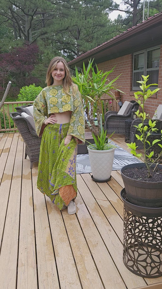 "8 Whispers "Kantha Set - One Size S to 2X