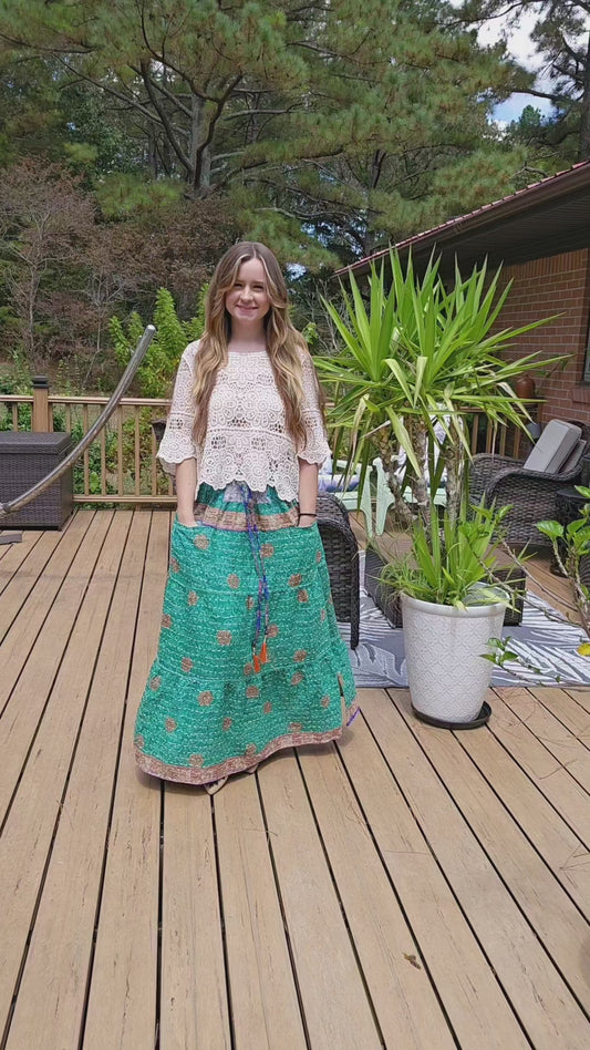 "Sunrise Skirt" - One Size S to 2X