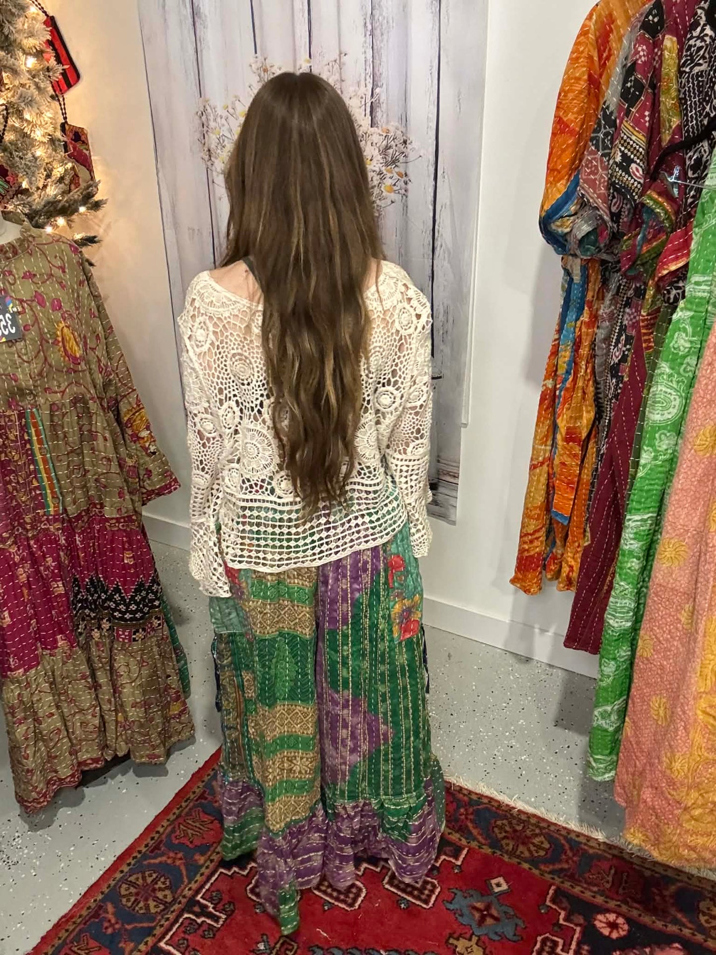 Nomad Spirit Kantha Pants  - One Size S to 2X