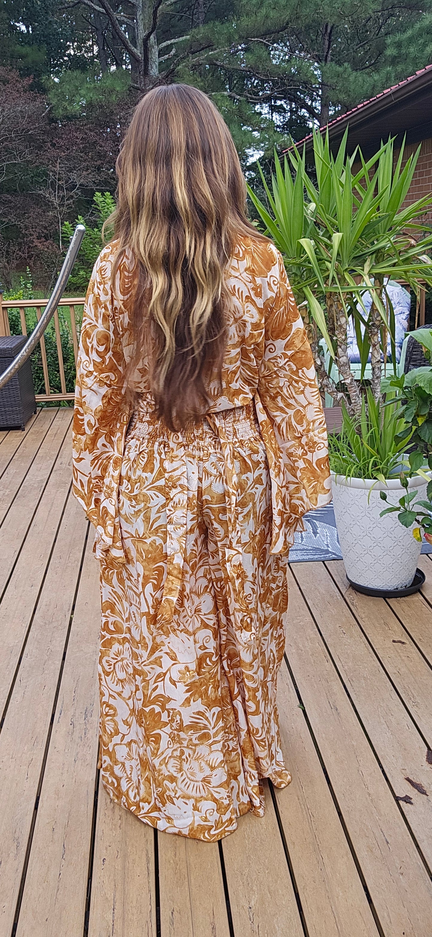 "Chic"  Palazzo Set - One Size S to XL