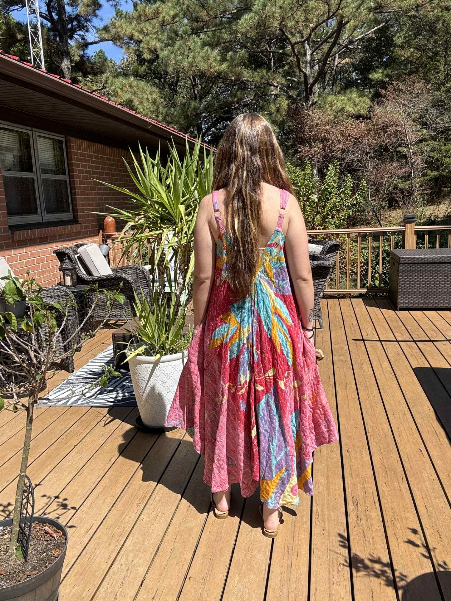 "Flying Bird" Dress - One size S to 3X