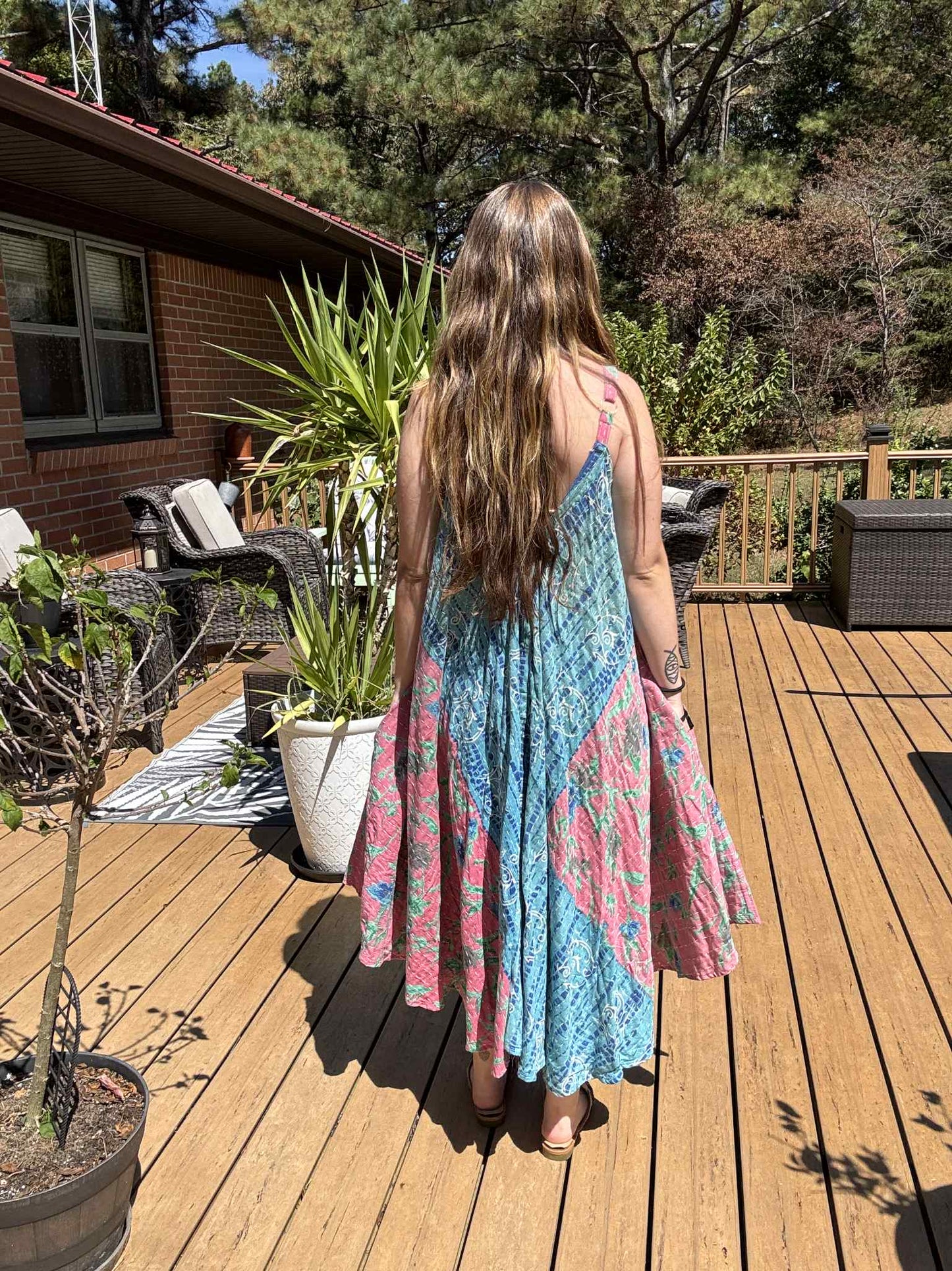 "Flying Bird" Dress - One size S to 3X