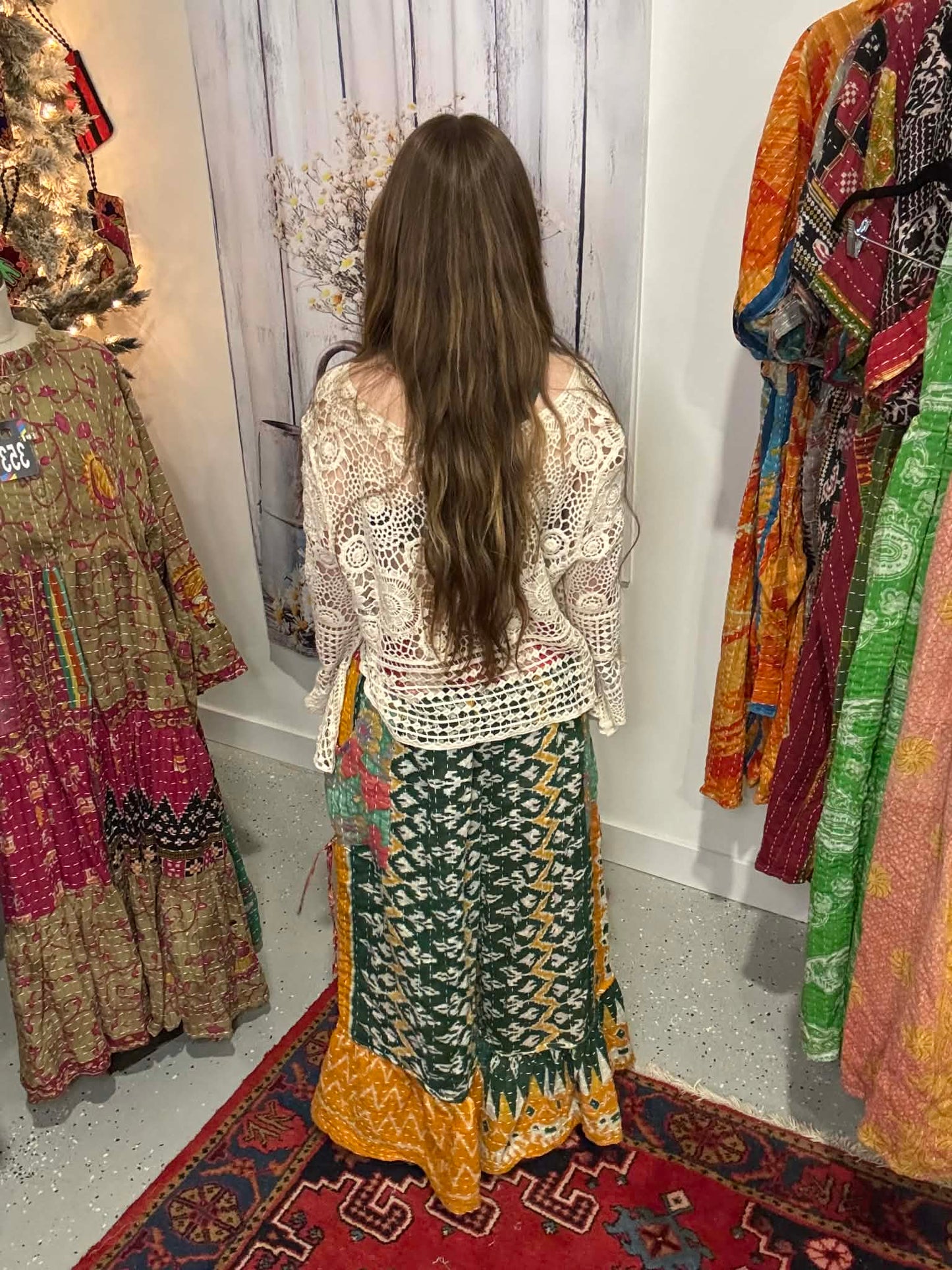 Nomad Spirit Kantha Pants  - One Size S to 2X