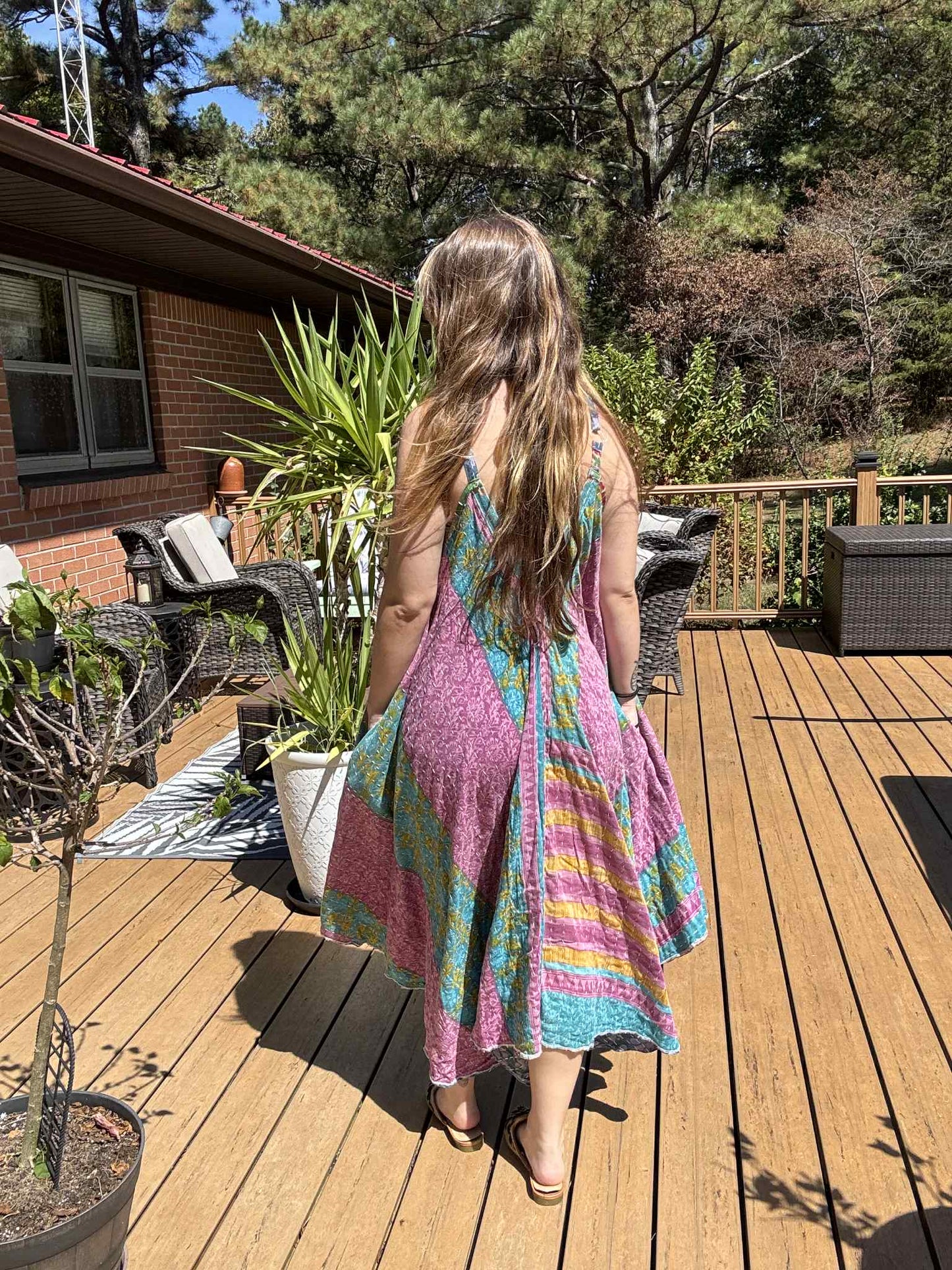 "Flying Bird" Dress - One size S to 3X